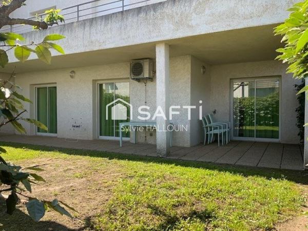 Appt T3 48m² bord de mer avec jardin, et parking