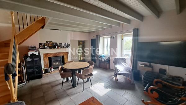 Maison en pierre en cours de rénovation. Fort potentiel de plus de 120 m² habitable ! Campagne proche de Sérigné