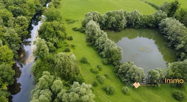 Votre coin de paradis halieutique — plan d'eau de 7 000 m² à Jaucourt