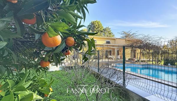 A Argelès, maison de caractère de 220 m² sur grande parcelle arborée avec piscine