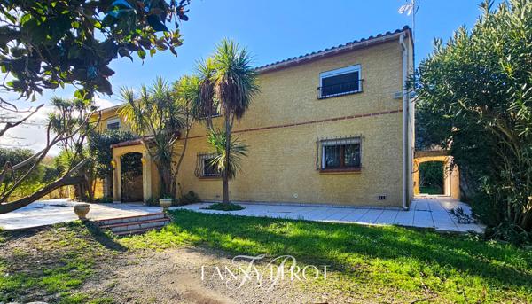A Argelès, maison de caractère de 220 m² sur grande parcelle arborée avec piscine