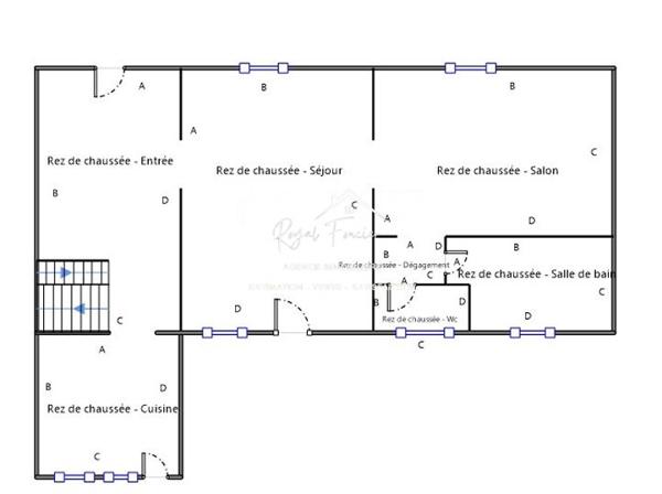 Au coeur du centre ville de YZEURES SUR CREUSE