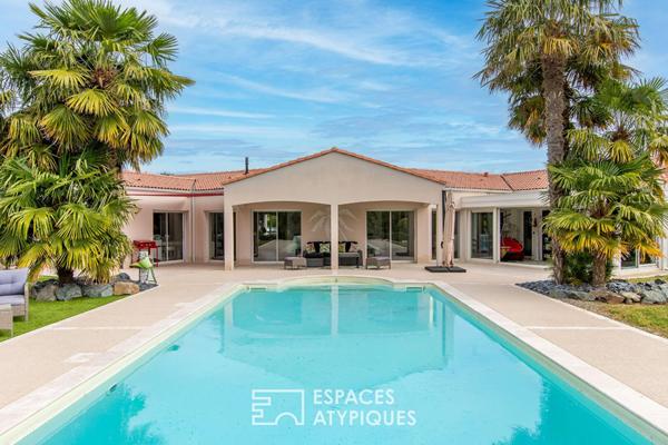 Belle propriété méditerranéenne avec sa maison d’amis