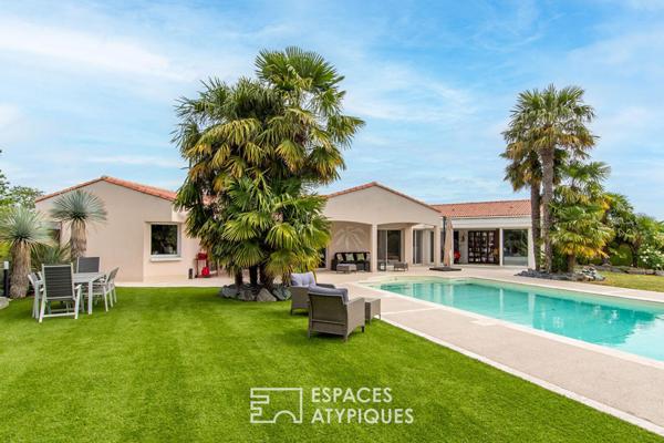 Belle propriété méditerranéenne avec sa maison d’amis