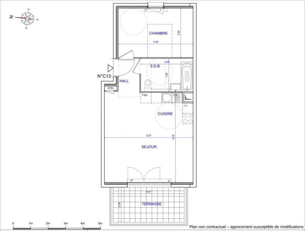 Appartement à vendre 2 pièces 46 m² La Roquette-sur-Siagne