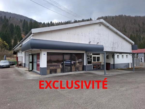 Entrepôt avec magasin à la Doye