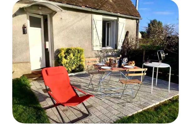 A LOUER - BOUTENCOURT Appartement meublé avec jardin et place de stationnement - 41.66 m2