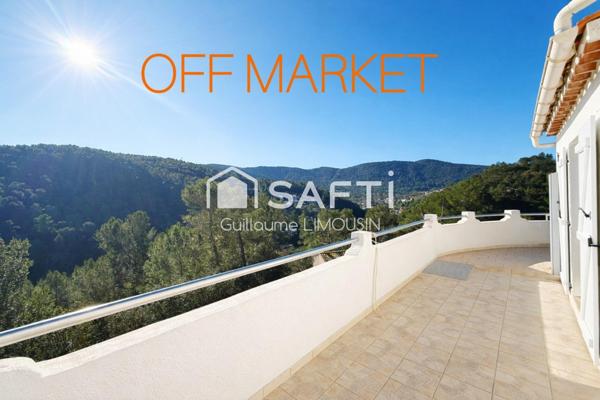 Vue dominante plein sud et appartement indépendant