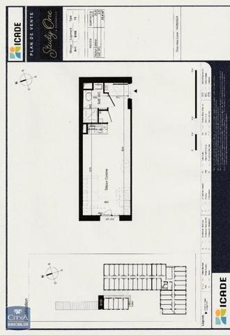 Appartement à louer 1 pièce 23.4m² La Rochelle (17000)