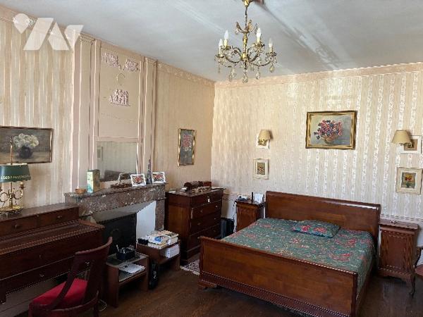 Vaste propriété tout confort d'env 400 m2 hab de 7 ch, 2 sdb, grenier, cave voutée, garage, c/c gaz