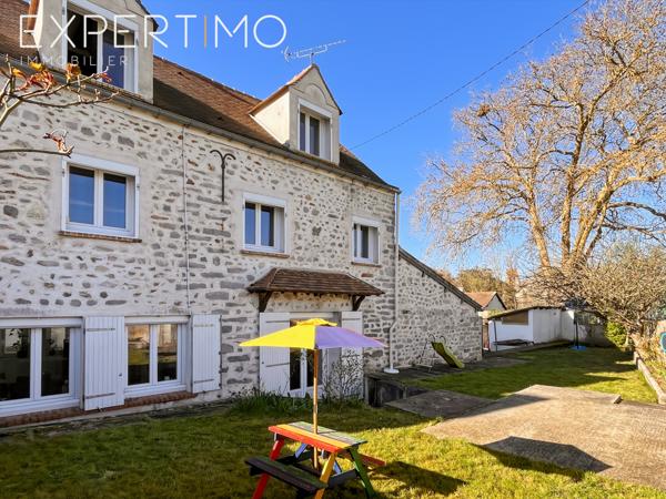 Saint-Yon (91650) Maison de charme en pierre – Résidence du Moulin 5 chambres | Jardin | Garage | DPE C