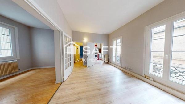 Angoulême cœur de ville, T3 : emplacement premium, fort potentiel