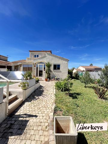  – Maison avec piscine plein Sud à Marseillan -