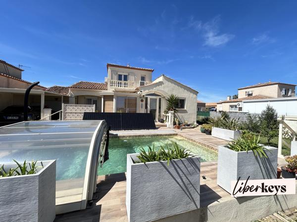  – Maison avec piscine plein Sud à Marseillan -