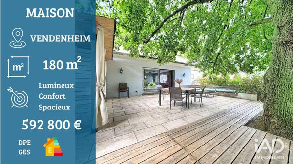 Maison à vendre 5 pièces 180 m² Vendenheim
