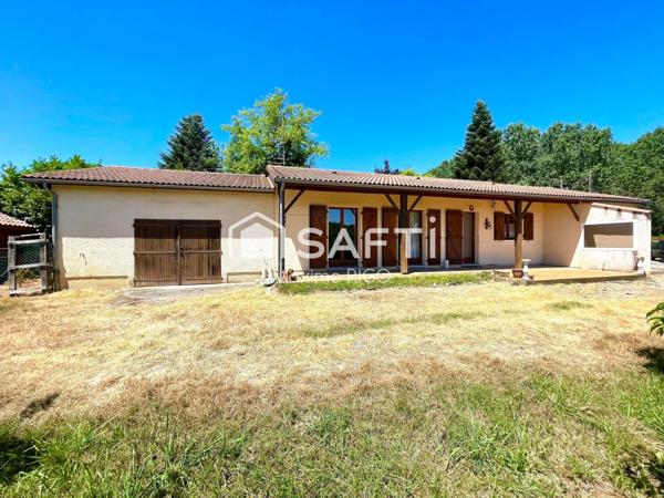 Maison 4 pièces plain-pied proche centre-ville