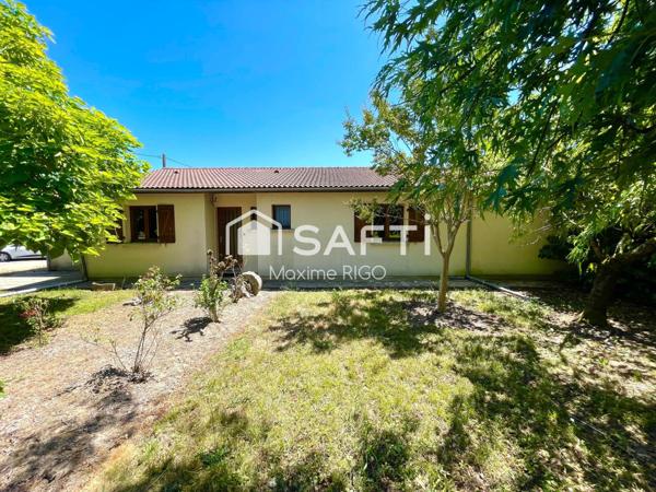 Maison 4 pièces plain-pied proche centre-ville