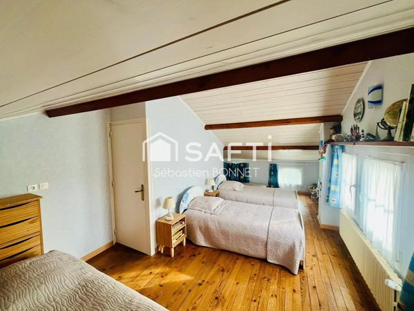 Maison 180m² habitable et 5 chambres possible