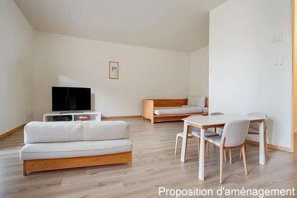 Magnifique appartement avec terrasse sans vis-à-vis à deux pas de la gare