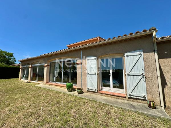 Villa 175 m² avec mezzanine, terrain piscinable de 1000m², quartier résidentiel Carcassonne