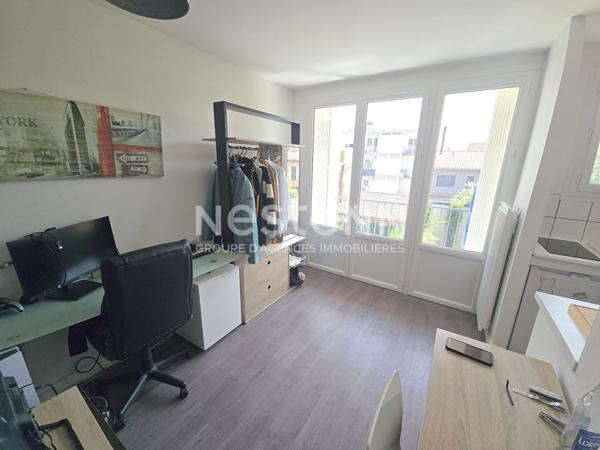 Toulouse quartier jardin des plantes 31400 T1 meublé 19.55m2 parking cellier balcon