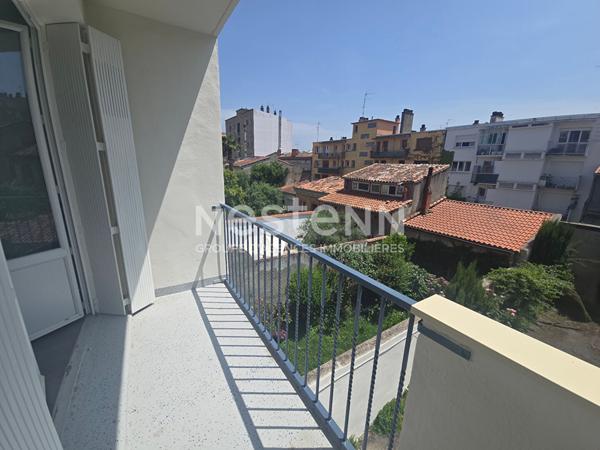 Toulouse quartier jardin des plantes 31400 T1 meublé 19.55m2 parking cellier balcon