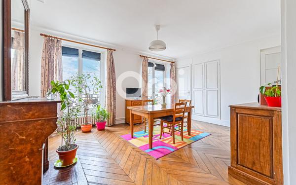 Appartement à vendre    3 pièces • 62,27 m2 Paris 10