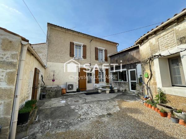 maison 3 chambres avec jardin et atelier