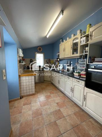 maison 3 chambres avec jardin et atelier