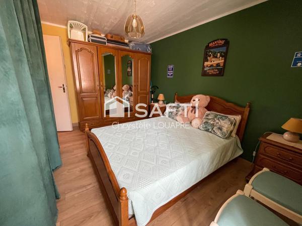 maison 3 chambres avec jardin et atelier