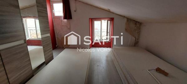 -A VENDRE à Millau maison de ville à finir de restaurer,72m2, 85000€