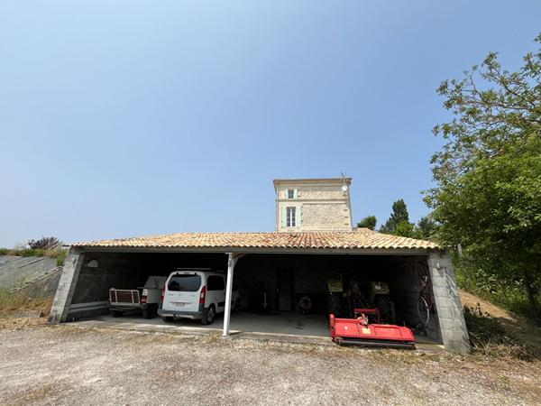 Manoir 4 chambres, 1 dépendance et grand terrain Mirambeau