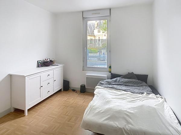 A vendre Place de la Laiterie, Boulevard Descazeaux, appartement type 1 avec cuisine indendante, petite copropriété, chauffage individuel, faibles charges, vendu avec locataire.