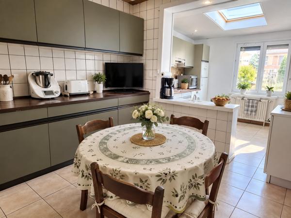 Wattignies maison semi plain pied 4 chambres jardin garage