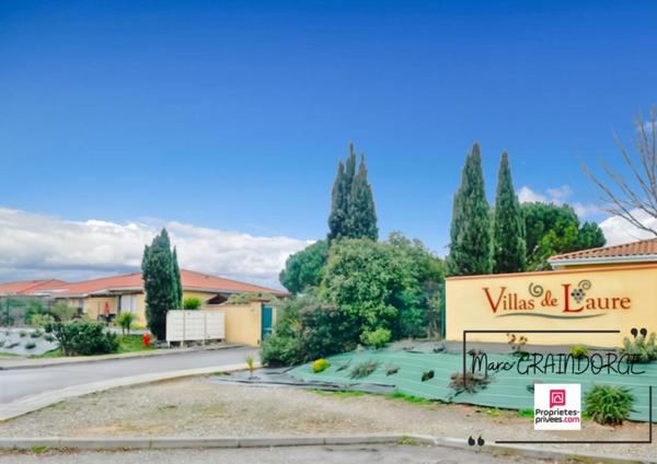 Exclusivité : charmante villa plain Sud de 57 m² dans une résidence sécurisée à Trèbes