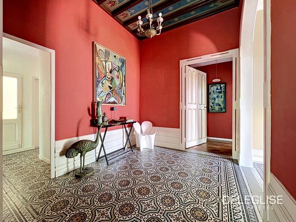 Ref. 1374 : Appartement T4 de caractère avec vue Bassin et jardin en Ville d’Hiver à Arcachon
