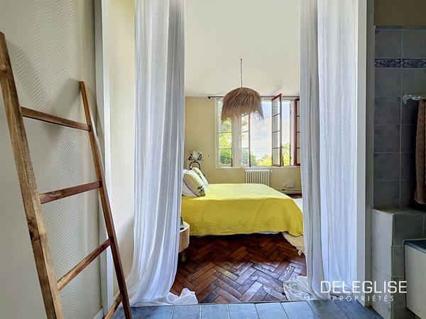 Ref. 1374 : Appartement T4 de caractère avec vue Bassin et jardin en Ville d’Hiver à Arcachon