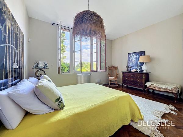 Ref. 1374 : Appartement T4 de caractère avec vue Bassin et jardin en Ville d’Hiver à Arcachon
