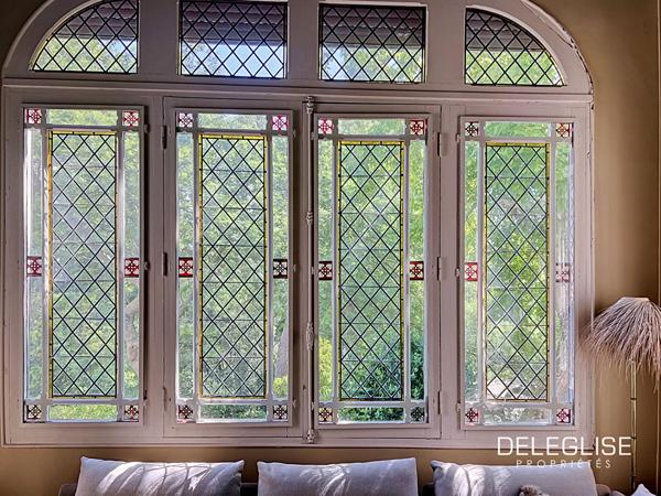Ref. 1374 : Appartement T4 de caractère avec vue Bassin et jardin en Ville d’Hiver à Arcachon