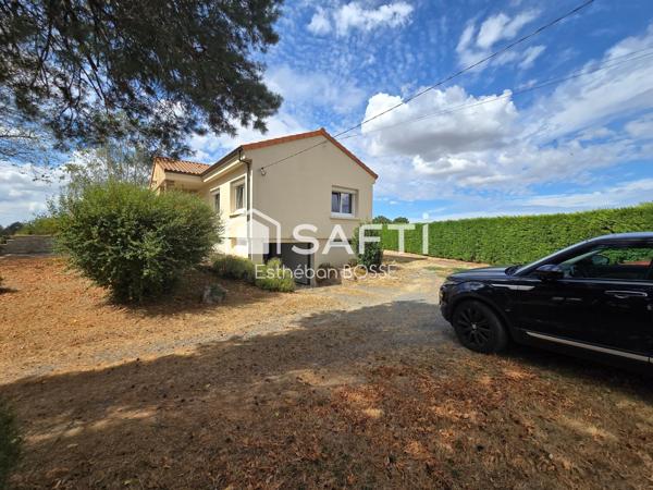 Maison de campagne 3 chambres sous-sols