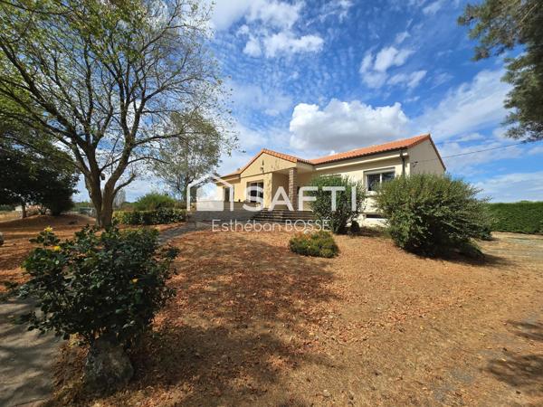 Maison de campagne 3 chambres sous-sols