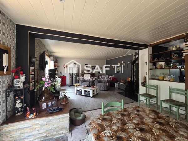 Maison de campagne 3 chambres sous-sols