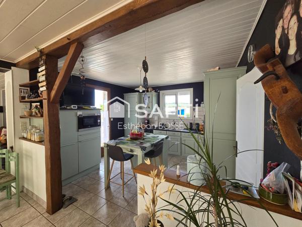 Maison de campagne 3 chambres sous-sols