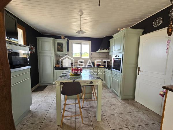 Maison de campagne 3 chambres sous-sols