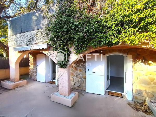 Appartement T2 Bis (50m² habitable) en rez-de-jardin à Six-Fours-les-Plages avec jardin privatif (62 m²) à l'orée de la forêt de Janas