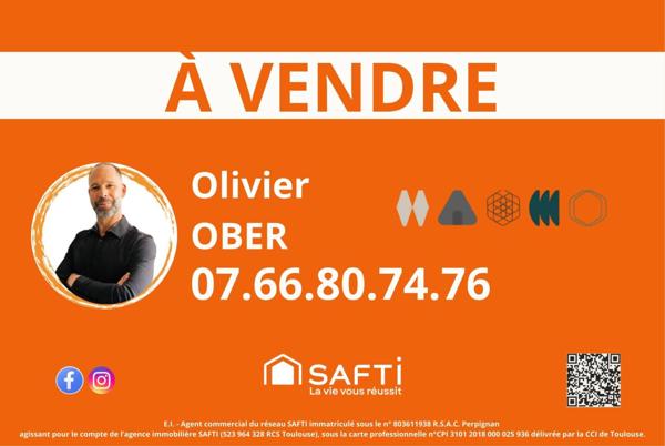 Appartement T2 Bis (50m² habitable) en rez-de-jardin à Six-Fours-les-Plages avec jardin privatif (62 m²) à l'orée de la forêt de Janas