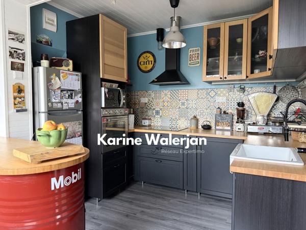 Courrières (62710) MAISON 132 m2, 4 CHAMBRES GRAND GARAGE DEPENDANCE JARDIN