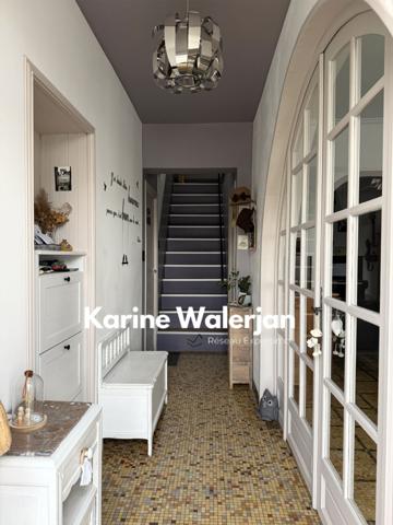 Courrières (62710) MAISON 132 m2, 4 CHAMBRES GRAND GARAGE DEPENDANCE JARDIN