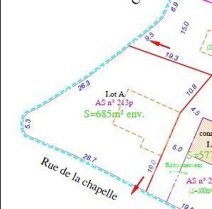 Terrain à vendre  680 m2 CHALLANS - 85