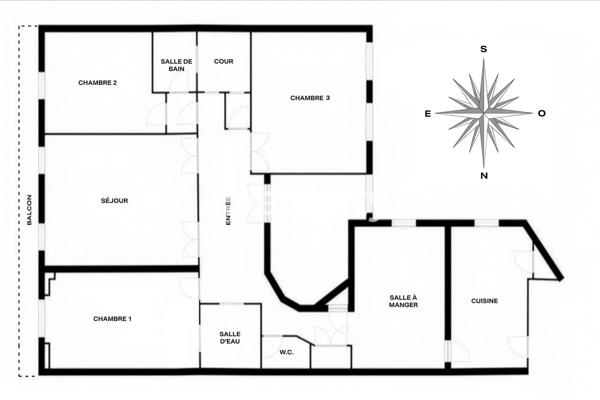 Appartement 5 pièces - 133 m² Bien prestige
